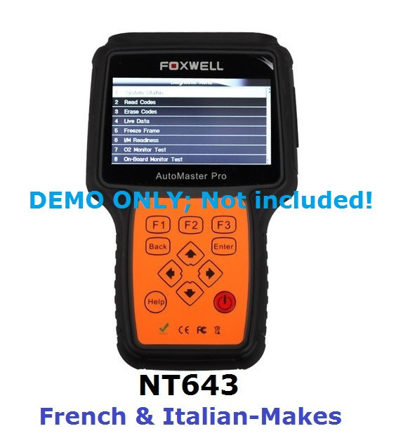 OBD2 OBDII Cable FOXWELL Scanner NT640 NT641 NT642 NT643 NT644 Pro Code Reader