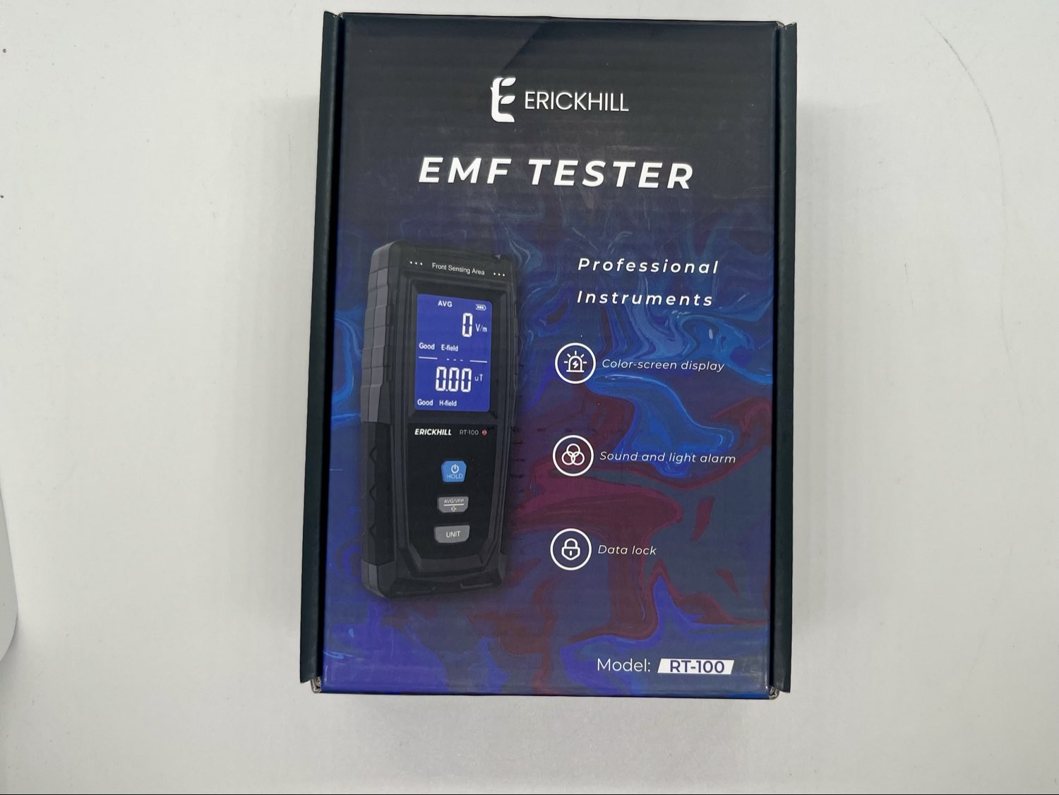 ERICKHILL RT-100 EMF Meter Radiation Detector