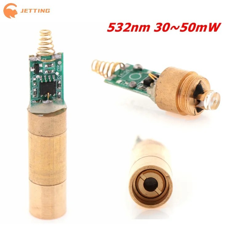532nm 30~50mW green Spot laser module laser diode light free driv~gw