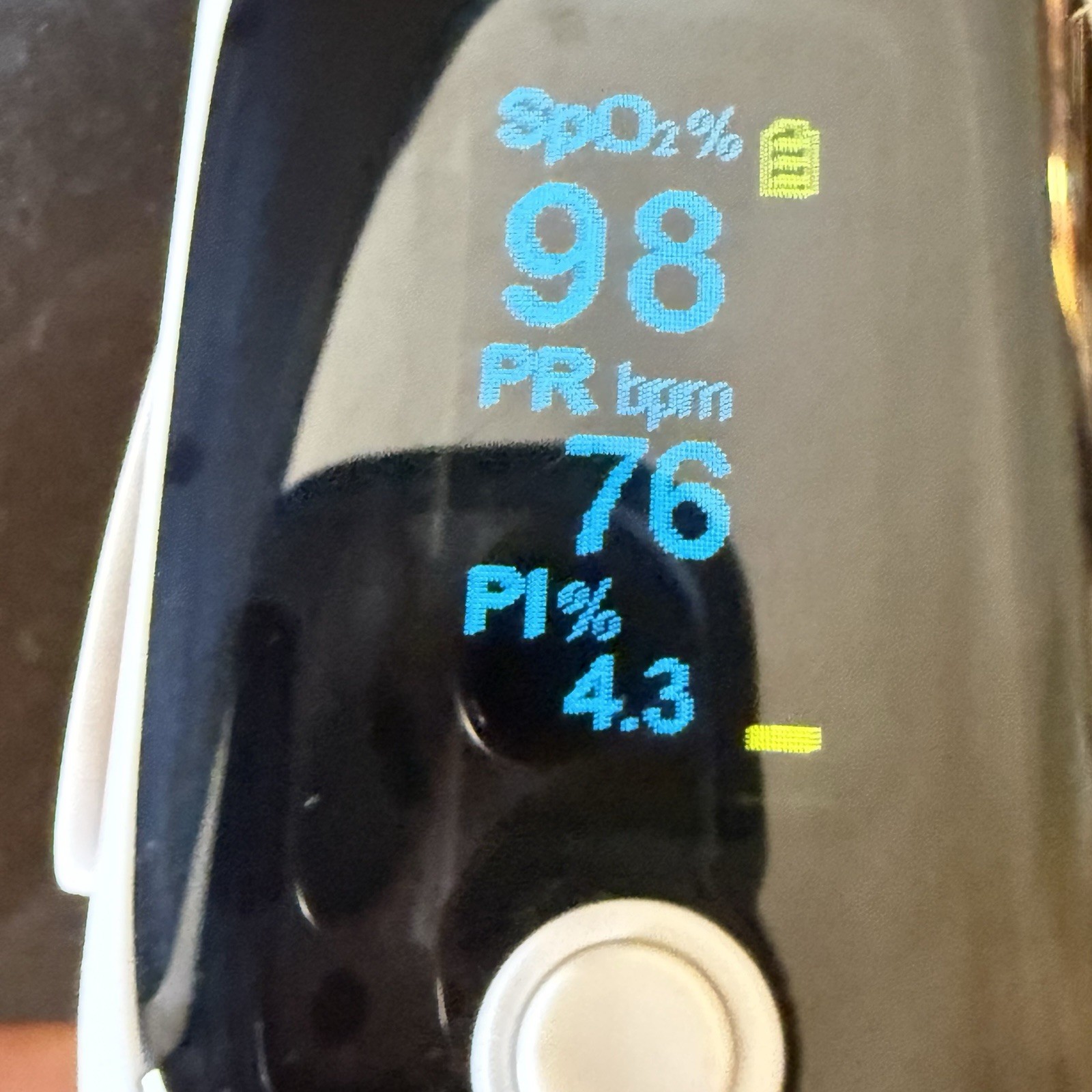 Caring Mill Pulse Oximeter w/ Manual - Model CP-200 - Tested, Working