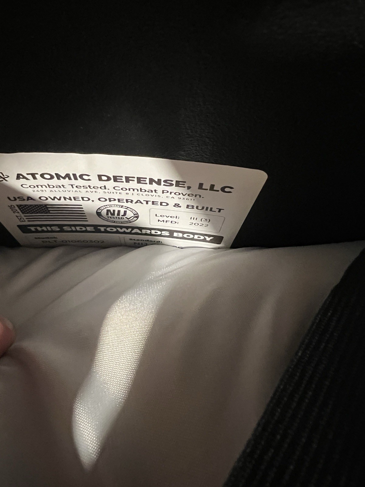 Lightweight Bulletproof Backpack | Level III Plate