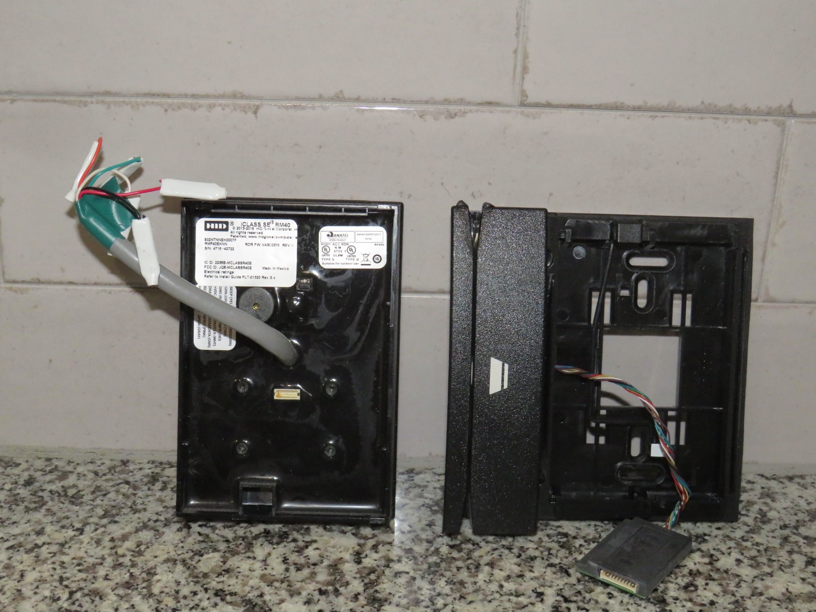 HID RM40 ICLASS SE 922NTNTEK0007F CARD READER RMPK40E