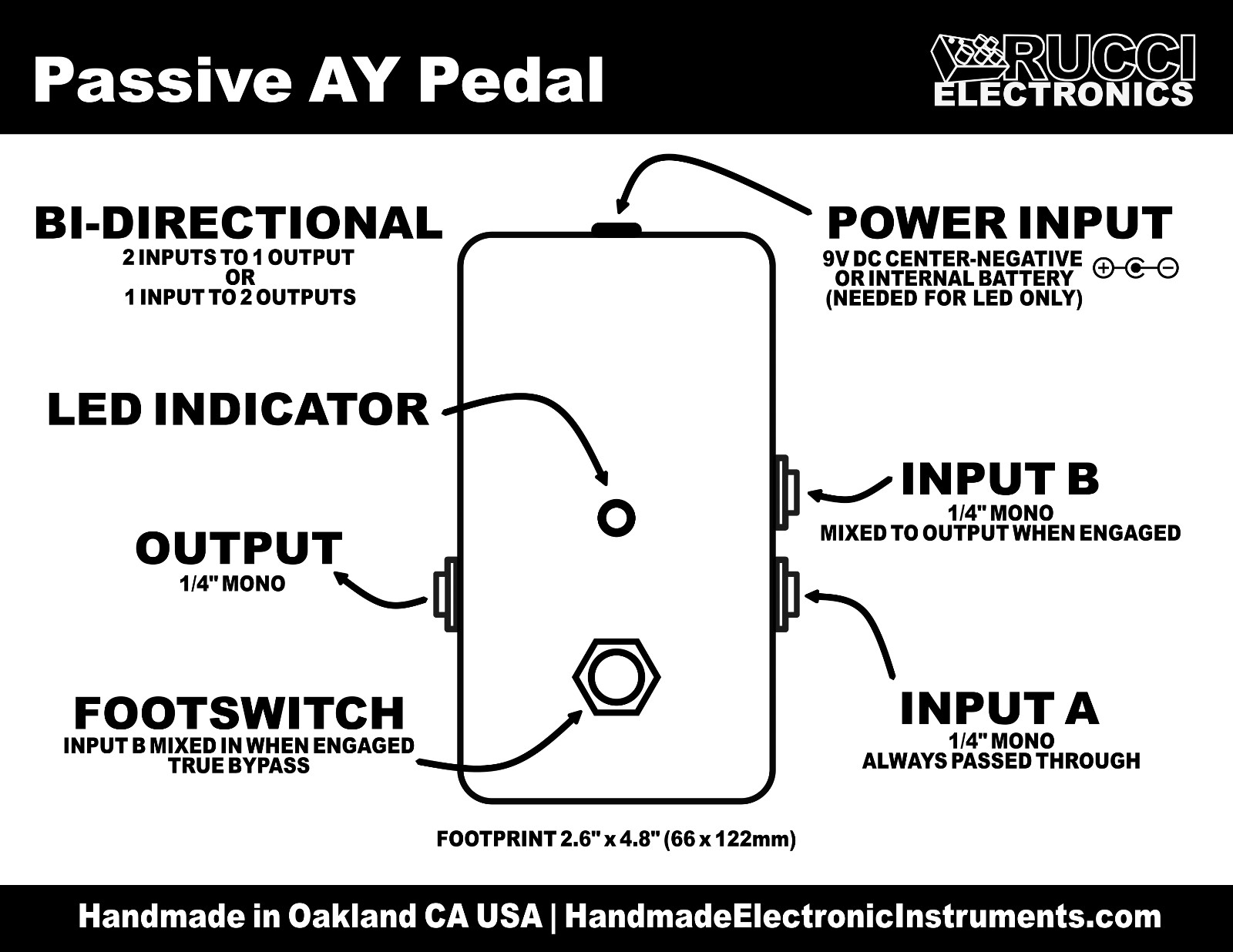 AY Pedal - Rucci Electronics
