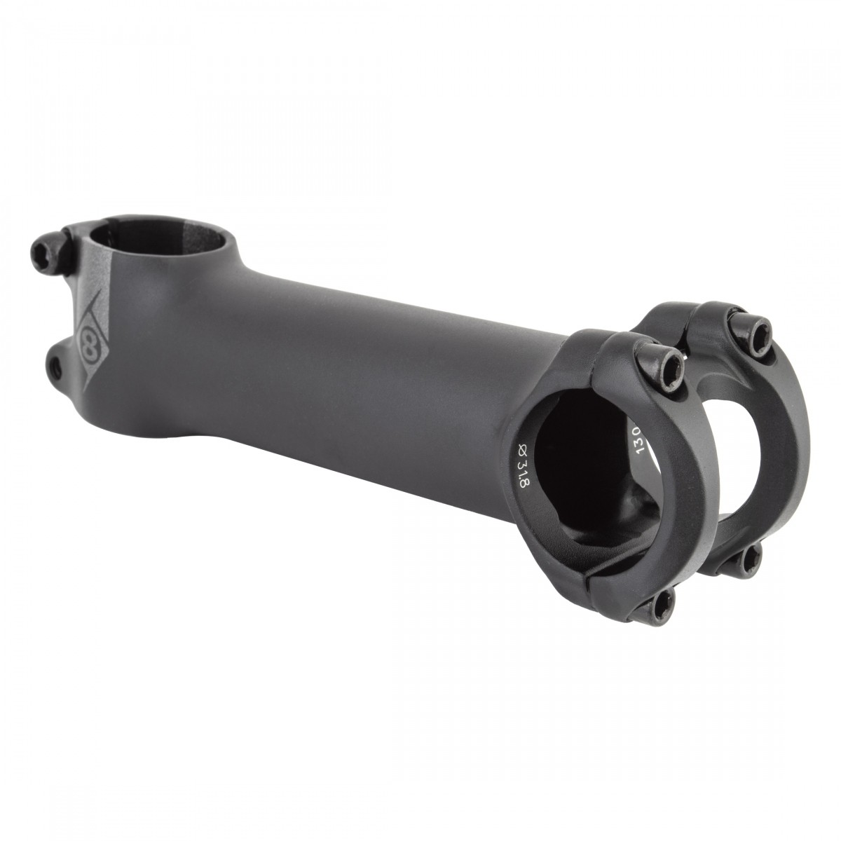 Origin8 Pro Fit Stem Bar 31.8mm 130mm +/-6 Deg Black Aluminum Road / Mountain