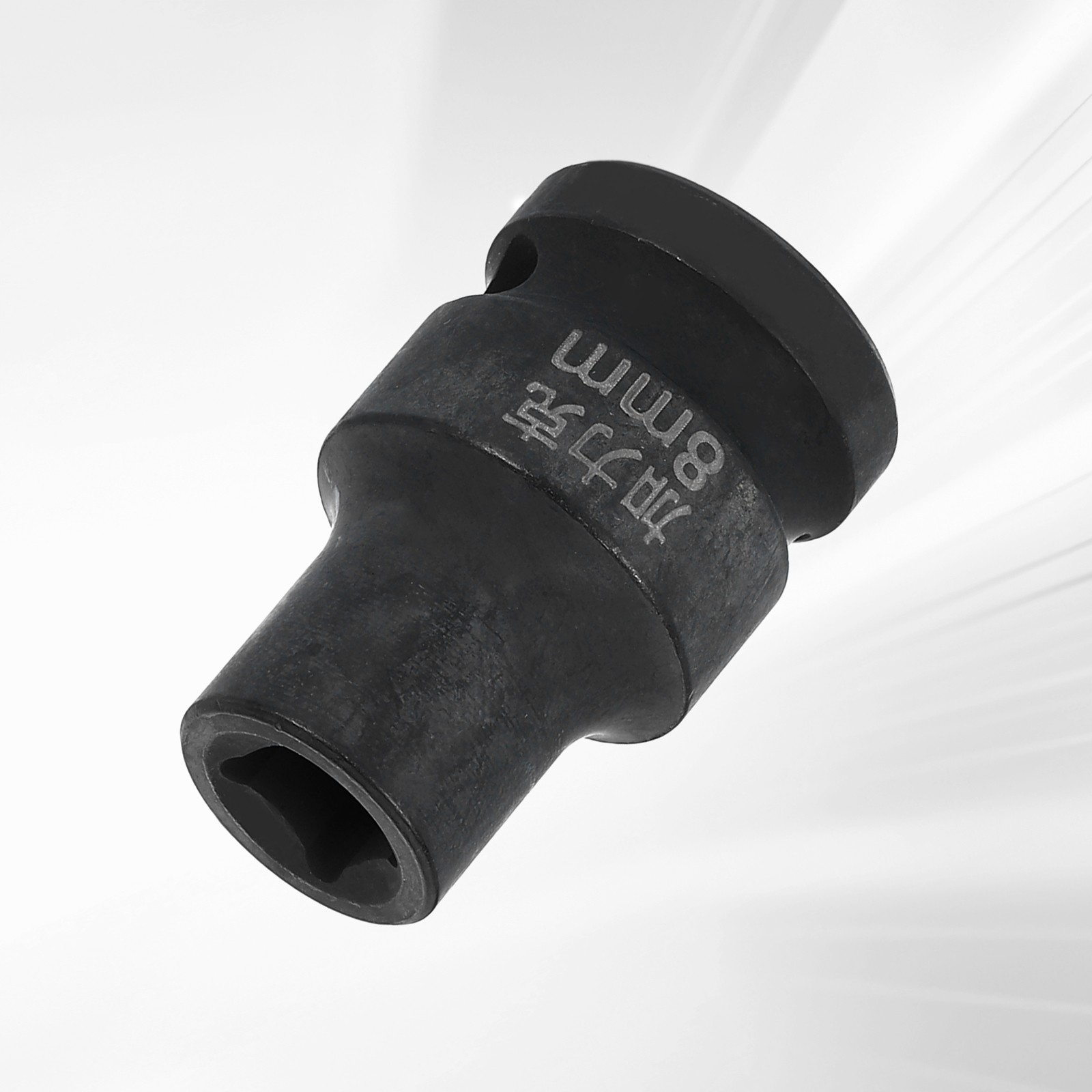 4 Point Square Socket 1/2" Drive 8mm Metric CR-V Impact Wheel Socket