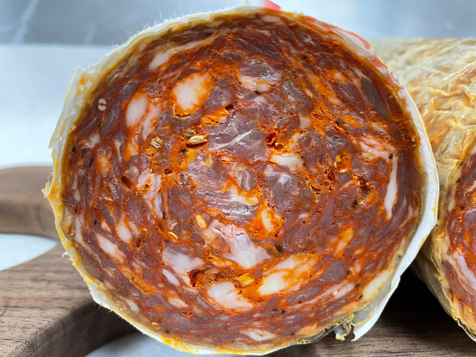 Traditional Italian Sopressata Hot 1Lb/16oz For $20 !! US SELLER !!