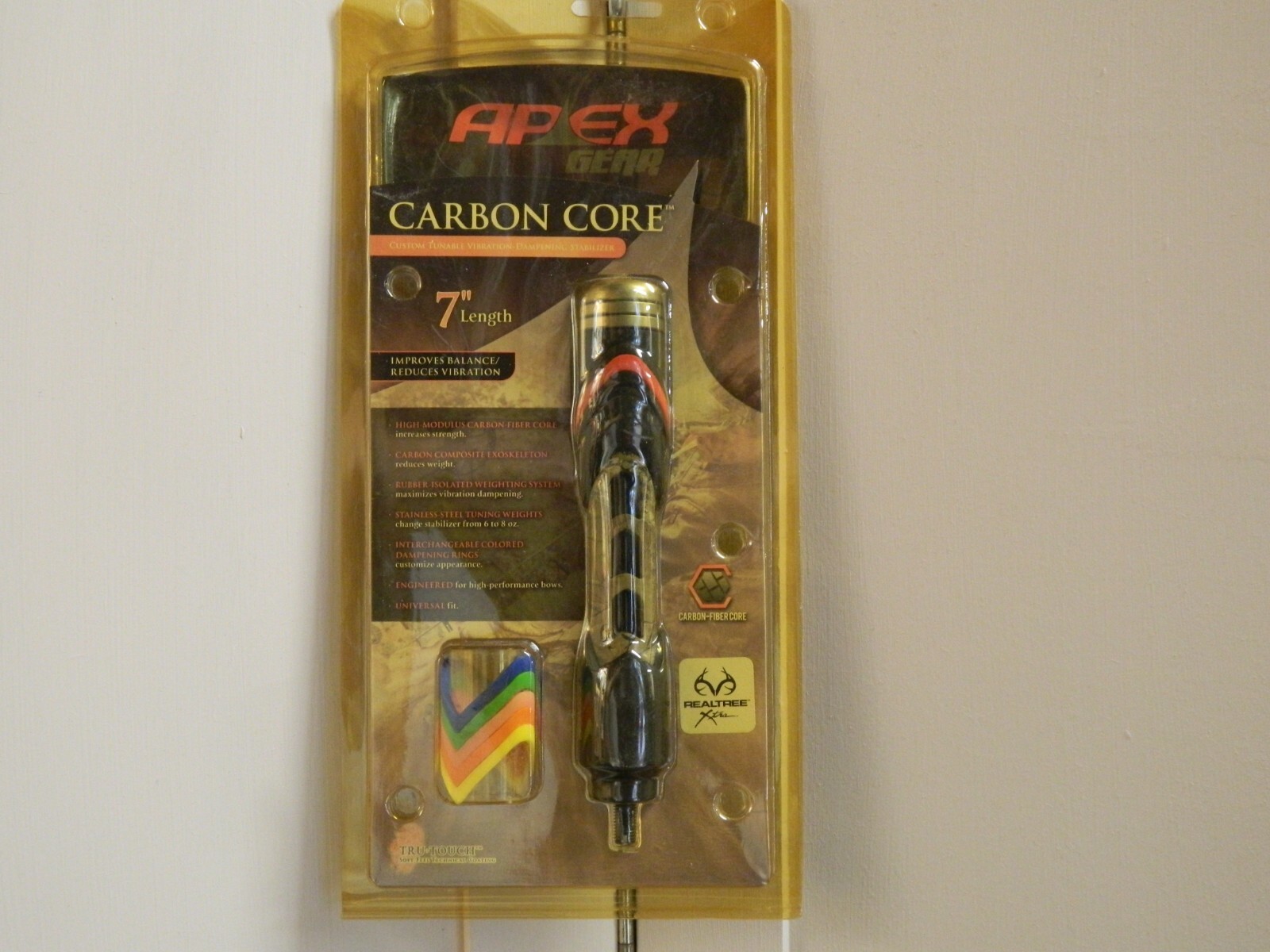NOS Apex Carbon Core 7" Stabilizer Camo