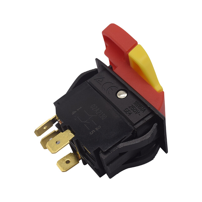 2-Position On/Off Switch for Ryobi Supply J-9301 Key Switch 125V/20A 250V/12A