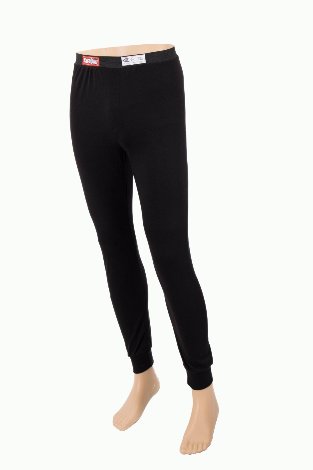 RaceQuip Fire Retardant Long John Underwear Bottoms Black - 4XL