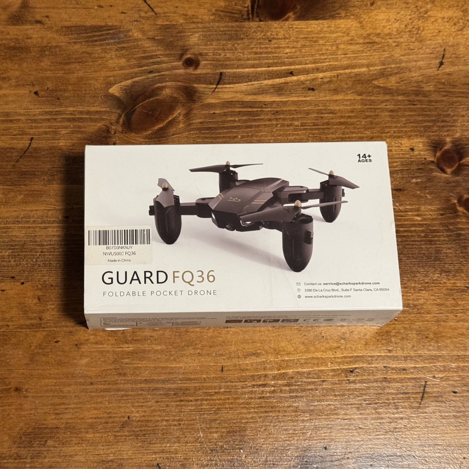 ScharkSpark Guard FQ36 Pocket Drone - Open Box