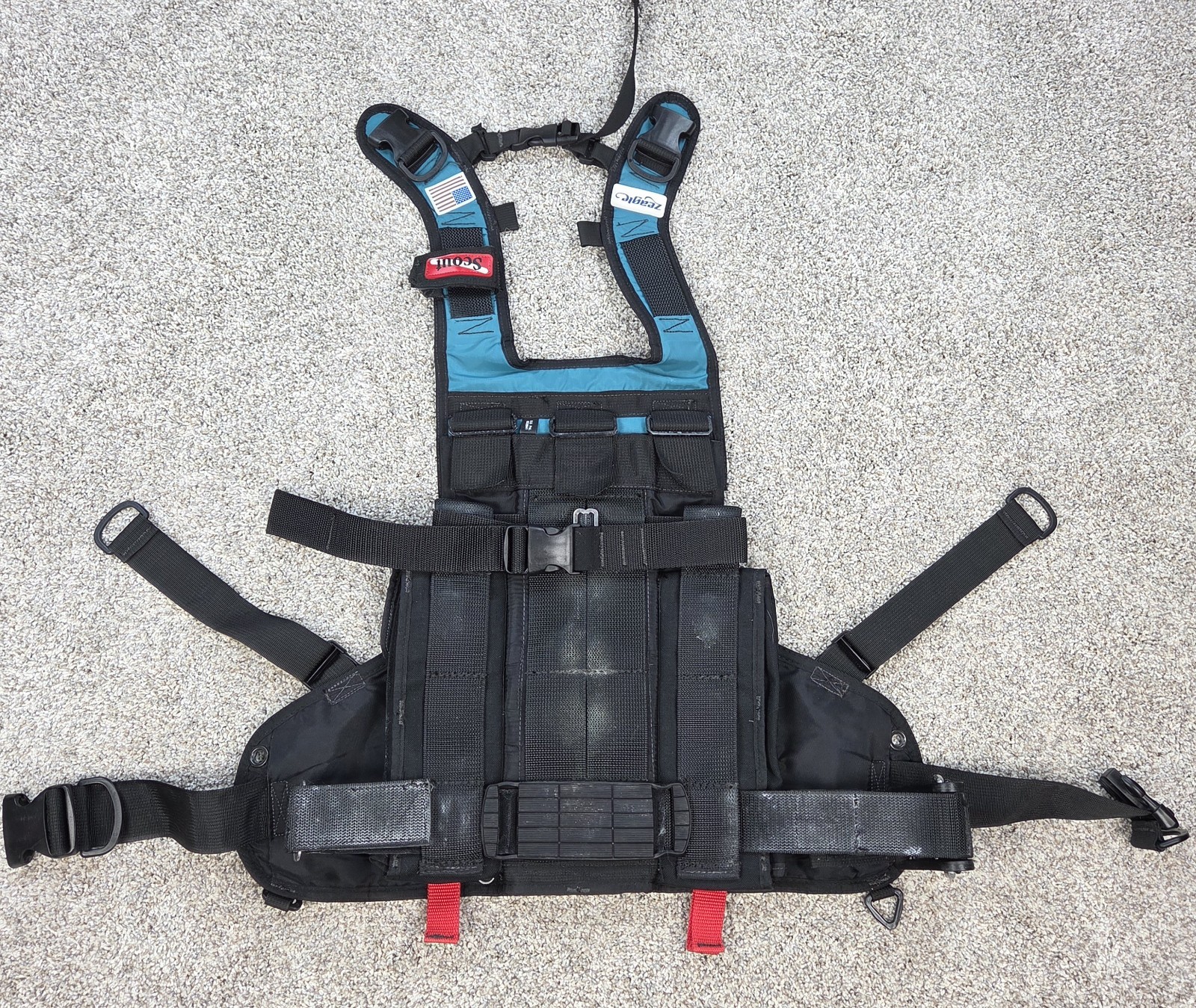 Vintage Zeagle Scout BCD Scuba Diving Buoyancy Compensator SMALL