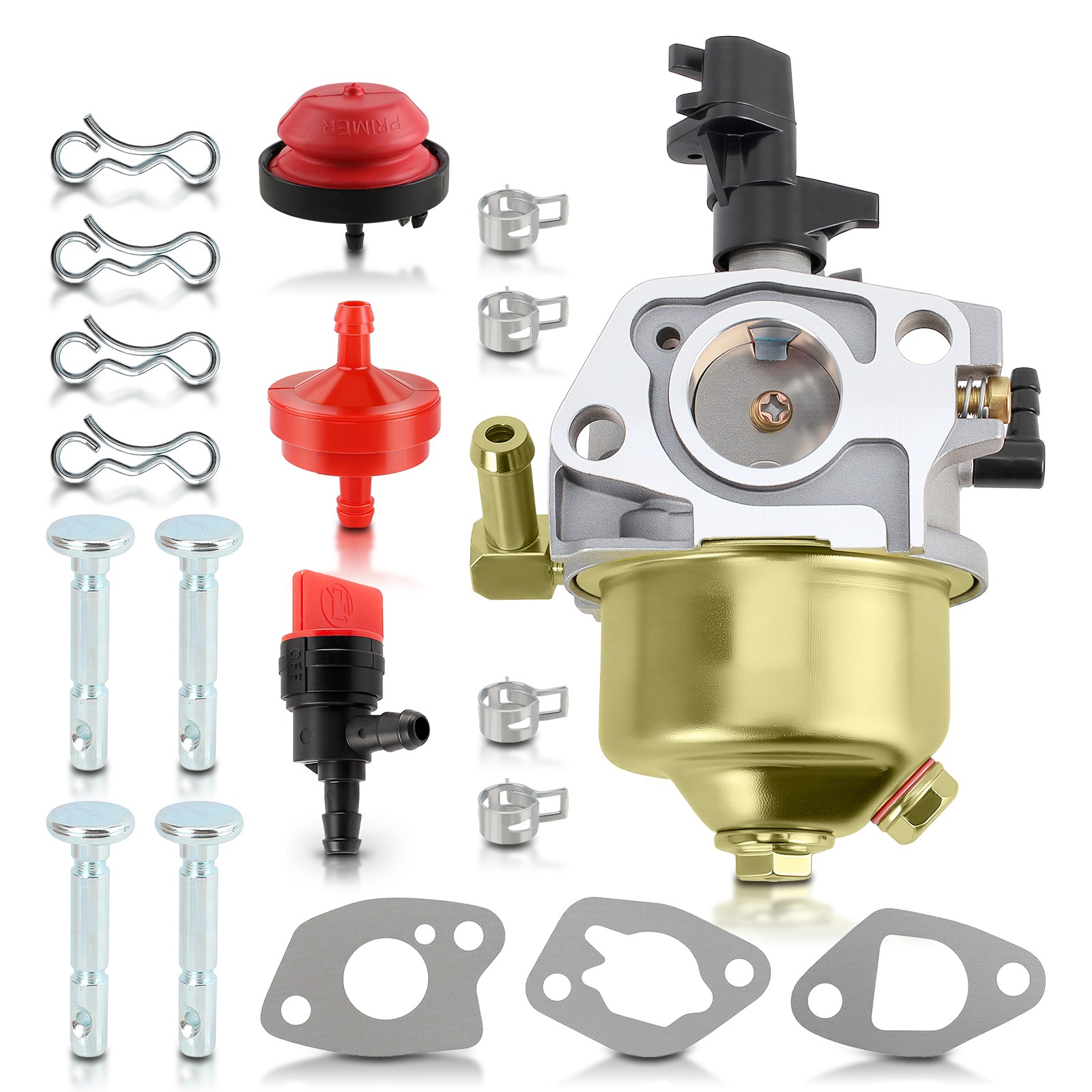 Carburetor For Troy-Bilt Storm2410 Series 208CC 24" 2-Stage Snowblower 951-15236
