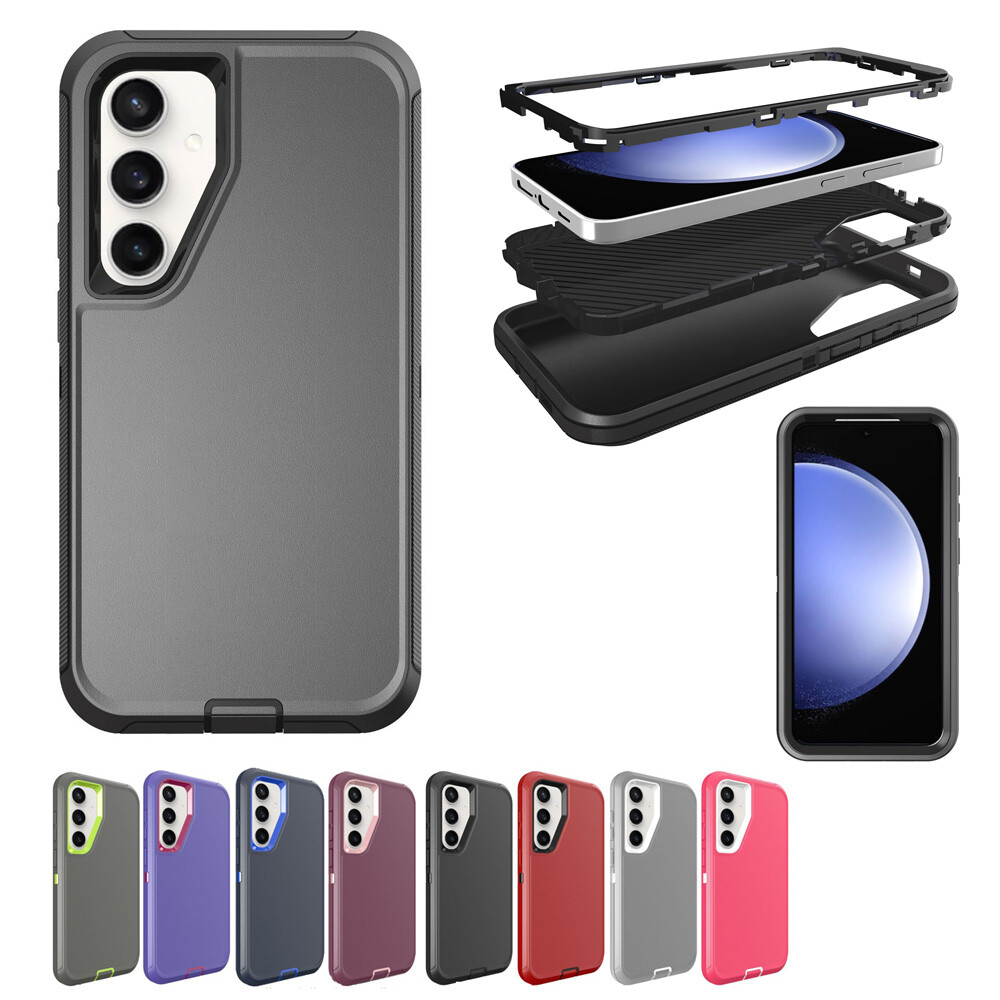 Shockproof Heavy Duty Hybrid Defender Case for Samsung Galaxy S24/S25