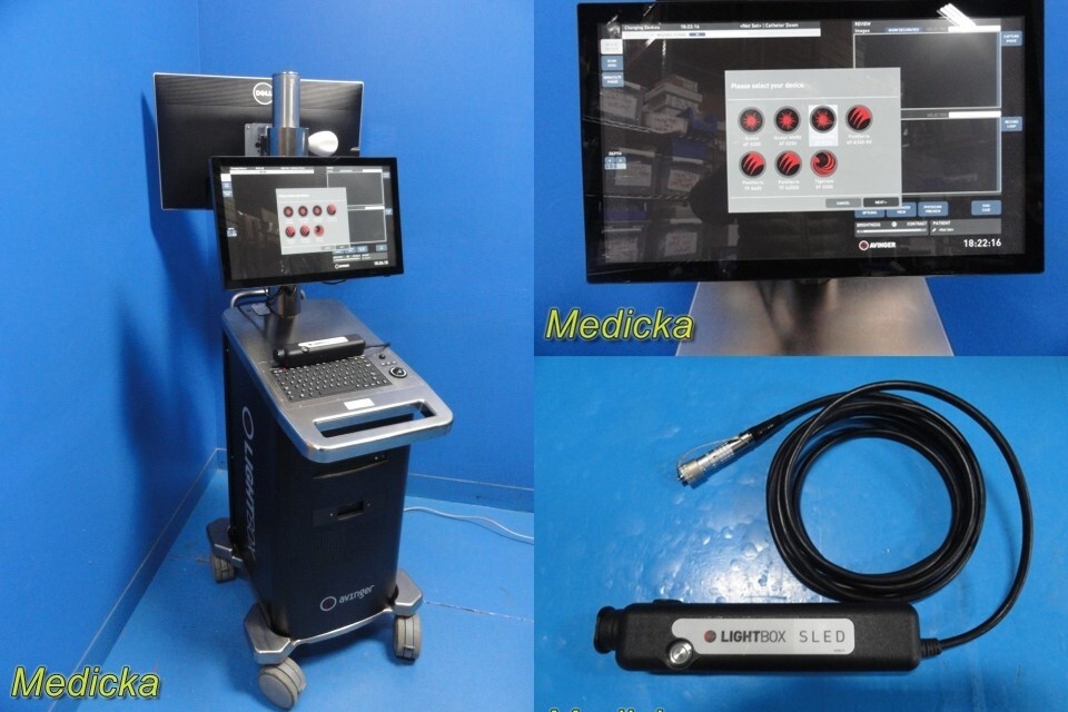 2017 Avinger Ref L250 Light Box Imaging Console W/ S250 Device & Monitor ~ 36648