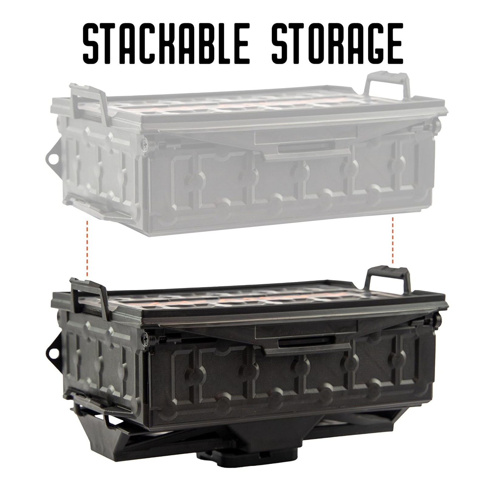 YakAttack Fully Loaded TracPak Combo Kit - Black | Includes 2 Stackable Stora...