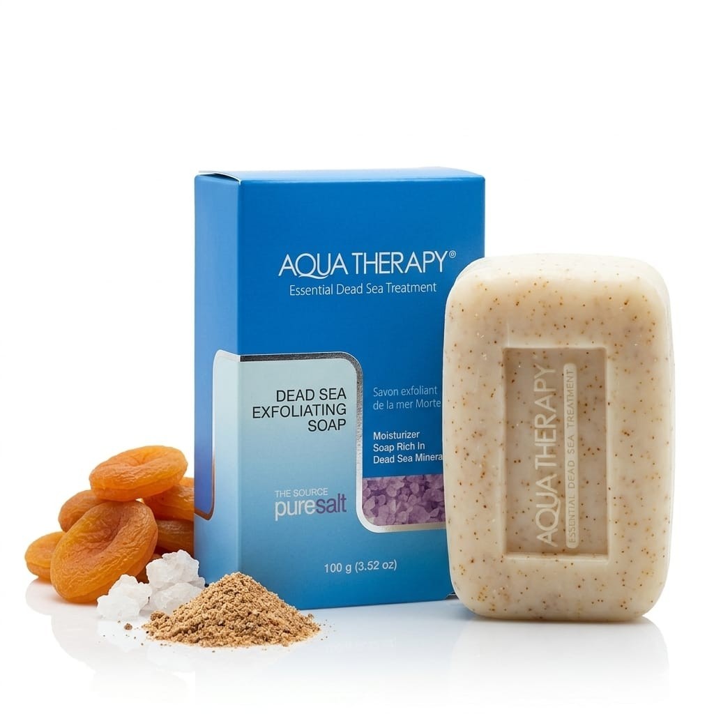 Aqua Therapy Dead Sea Exfoliating Soap 100g – Natural Scrub for Smooth & Radiant