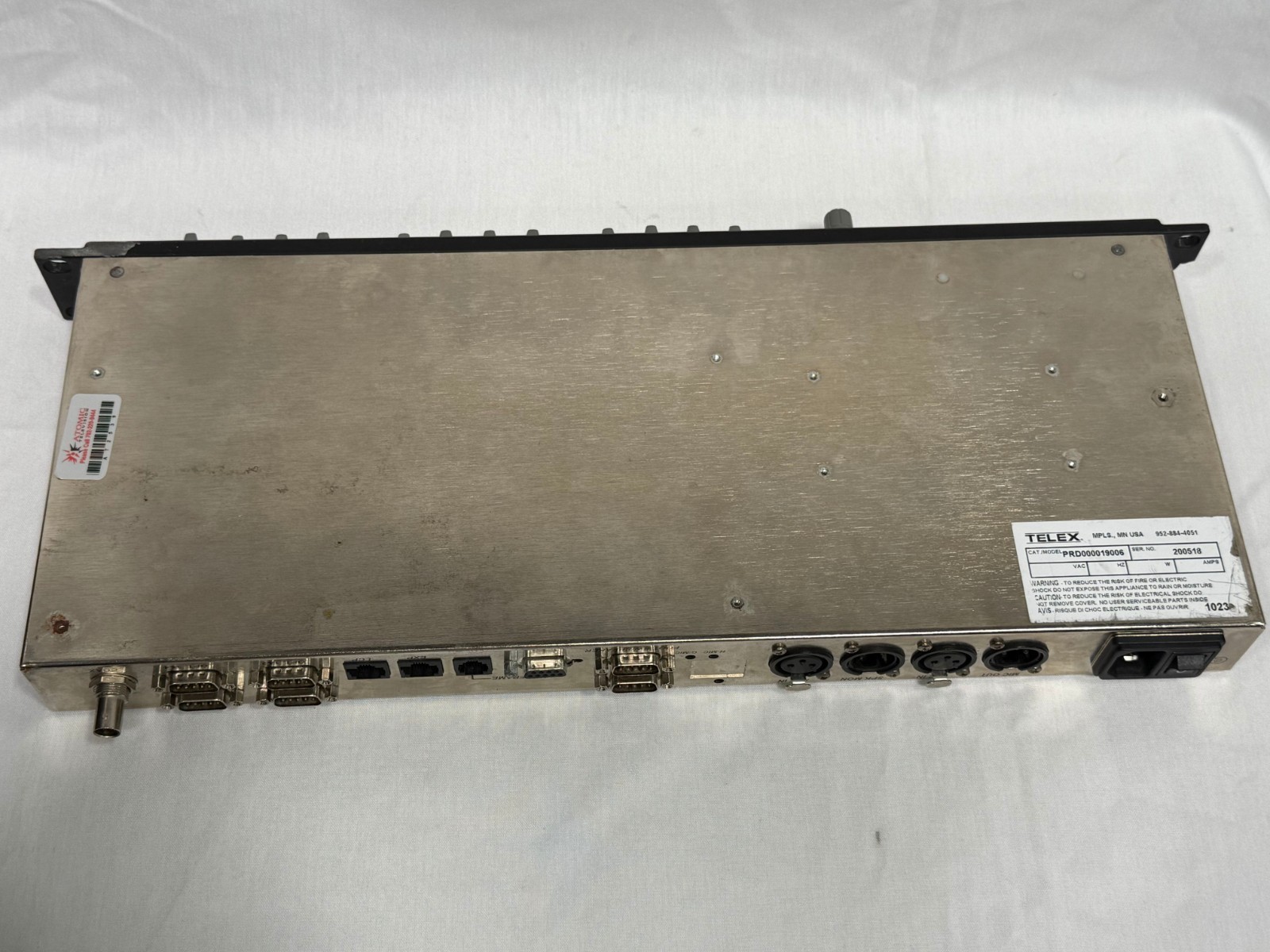 RTS Telex Intercom Panel KP412LK-E