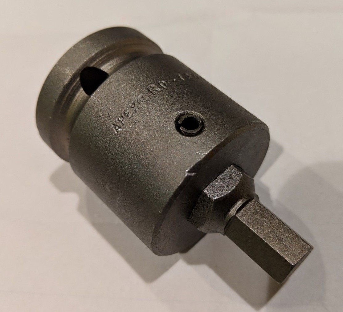 Apex SZ-7-10-10mm - 10mm Hex Head Metric Bit W/ RP-720 3/4" Square Drive Adapter
