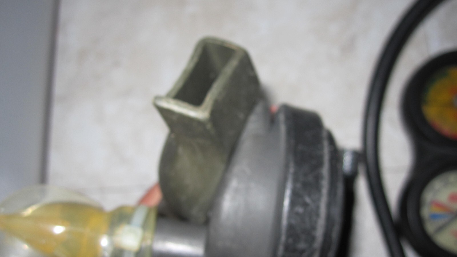 Mares Scuba Diving Regulator/Mares Regulator Mouth Piece/Pro Sub Gauge UNTESTED