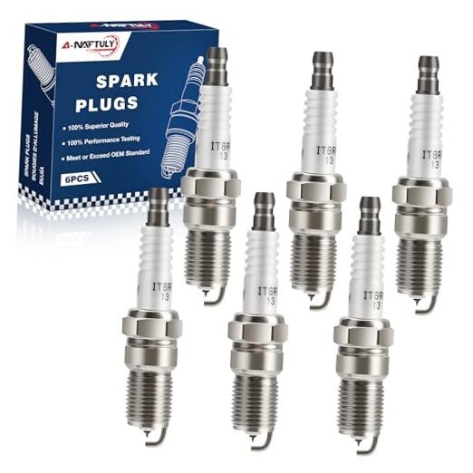 Iridium Spark Plugs 6 Pack 3186 TR5GP 7397 TR5IX Fits for 1986-2007 Ford