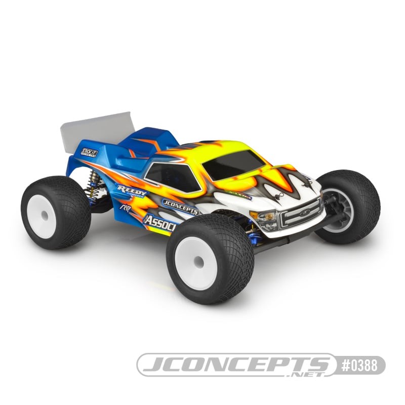 JConcepts 0388 - RC10T6.1/YZ-2T Finnisher 1/10 Stadium Truck Clear Body
