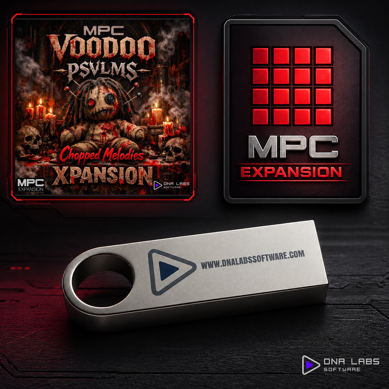 MPC VOODOO PSVLMS – Trap Melody Expansion Standalone & Software Physical USB