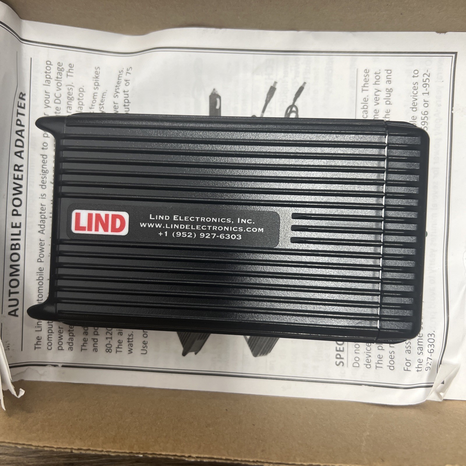 Lind PA1580-1921 Automobile Power Adapter for the Panasonic Toughbooks  Laptop