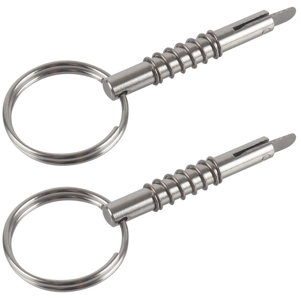 2 Pcs Quick Release Pin w/Drop Cam Spring, Diameter 1/46.3mm, Usable Length ...