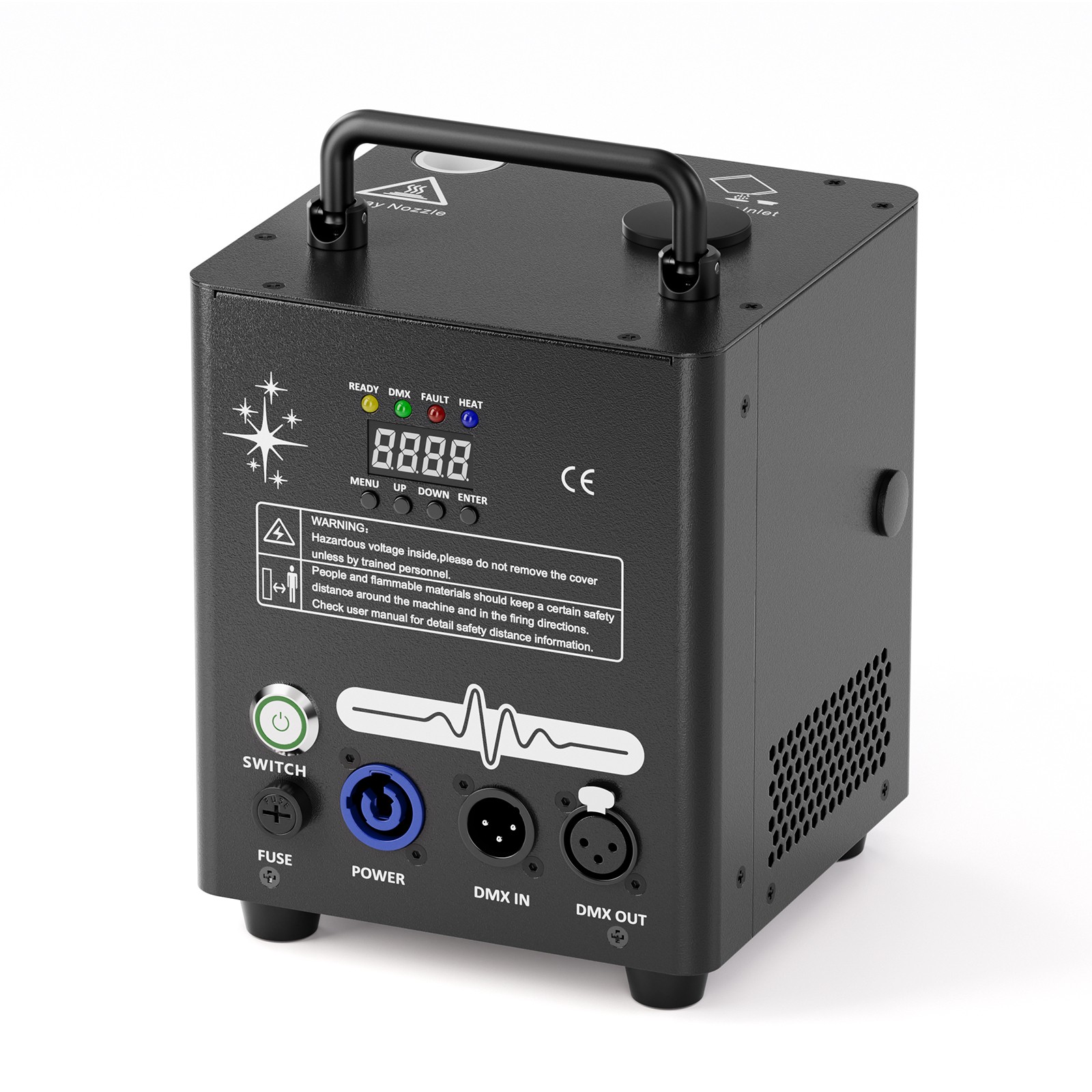 Cold Spark Machine 800W DMX+Remote Control Stage Effect Wedding DJ Party