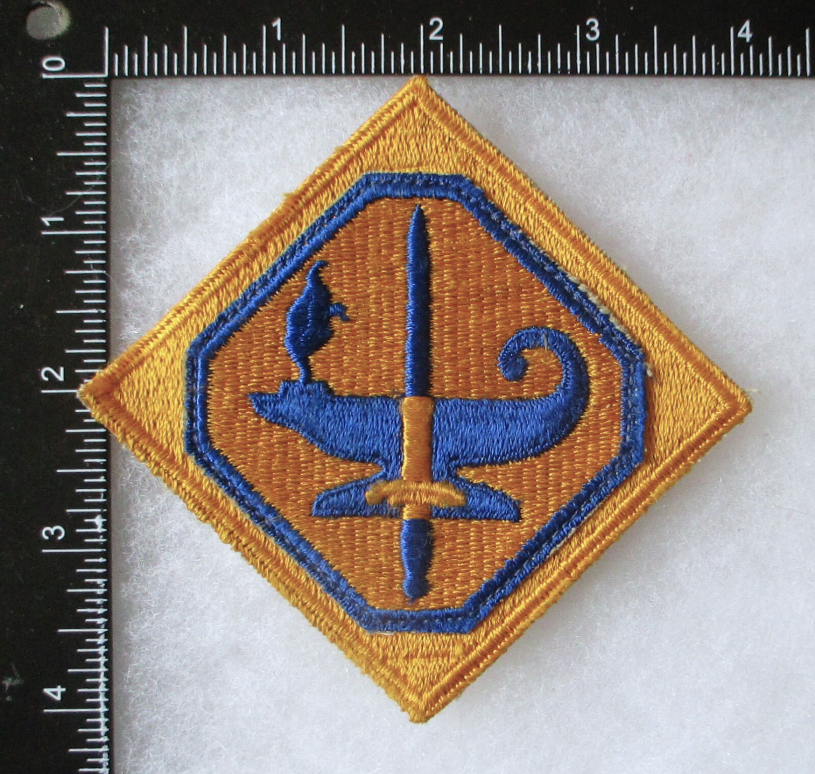 Original WW2 Vintage US ARMY RESERVE SPECIALIZED TRAINING PROGRAM PATCH No Glow