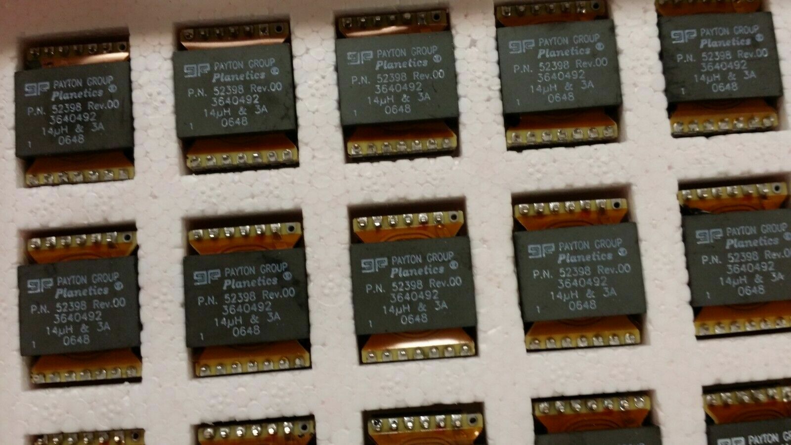 (1 pc) 52398 Plantetics Payton Group Transformer 14uH 3A
