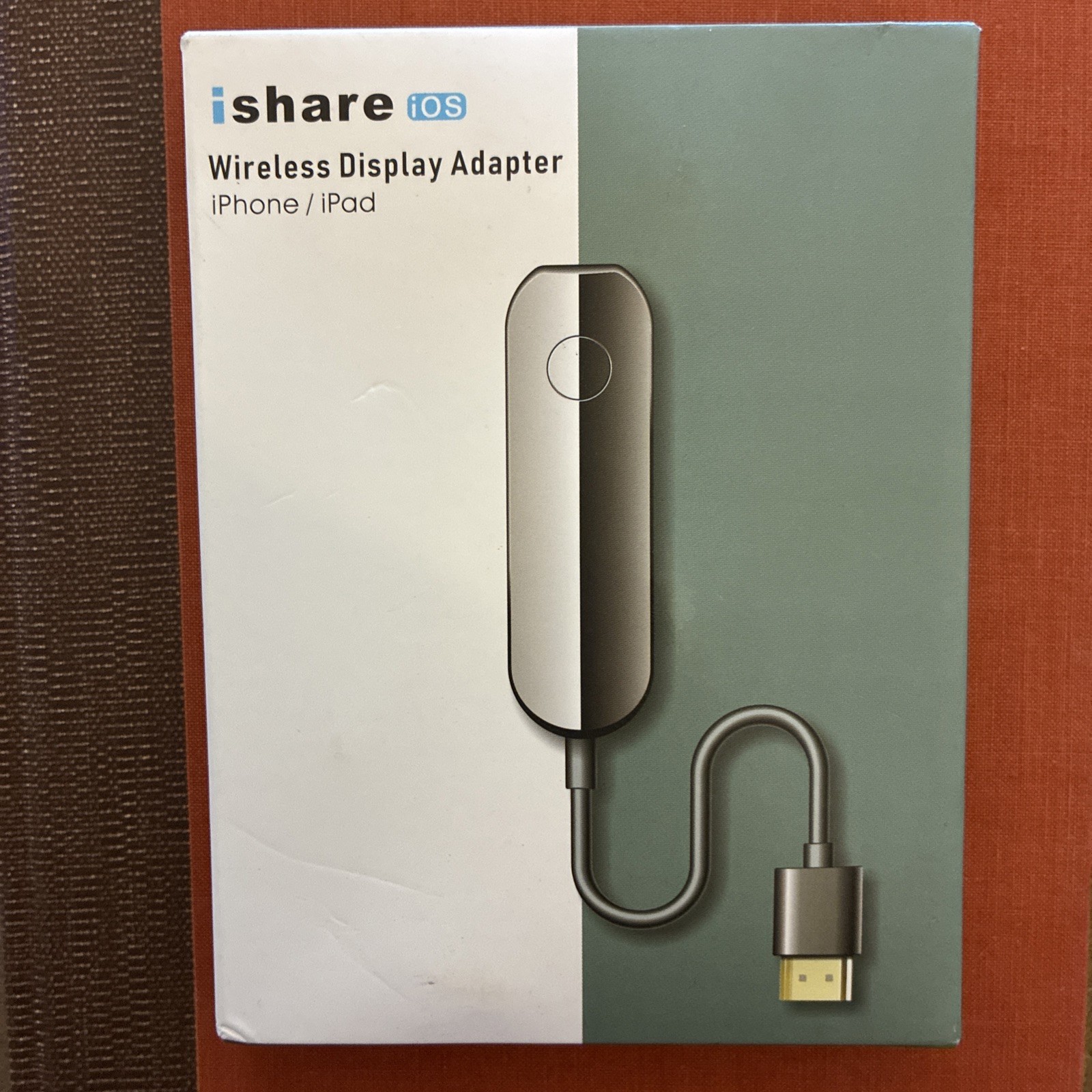 iShare iOS Wireless HDMI Display Adapter for iPhone, Streaming Mirroring Device