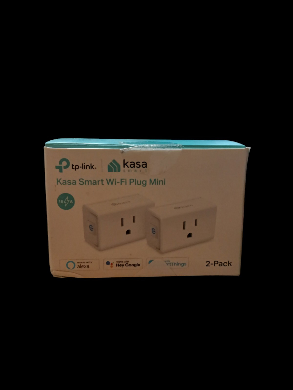 Kasa Smart Wi-Fi Plug Mini by TP-Link (2-Pack) - Control your Devices from anywh