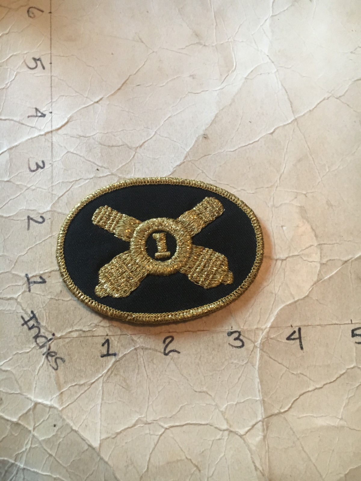 Civil War 1st Artillery Unit Reproduction patch 9/15/25