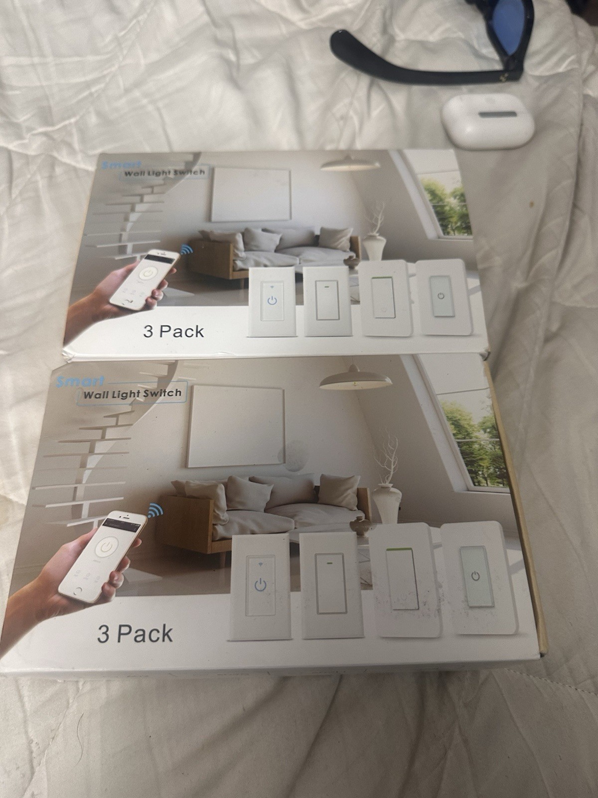 Smart Wall Light Switch 3 Pack Wifi  BRAND NEW (EACH)