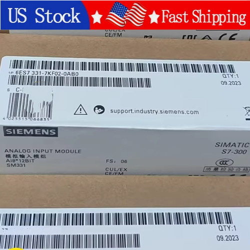 1PCS Brand New Siemens 6ES7331-7KF02-0AB0 PLC Module  Fast shipping
