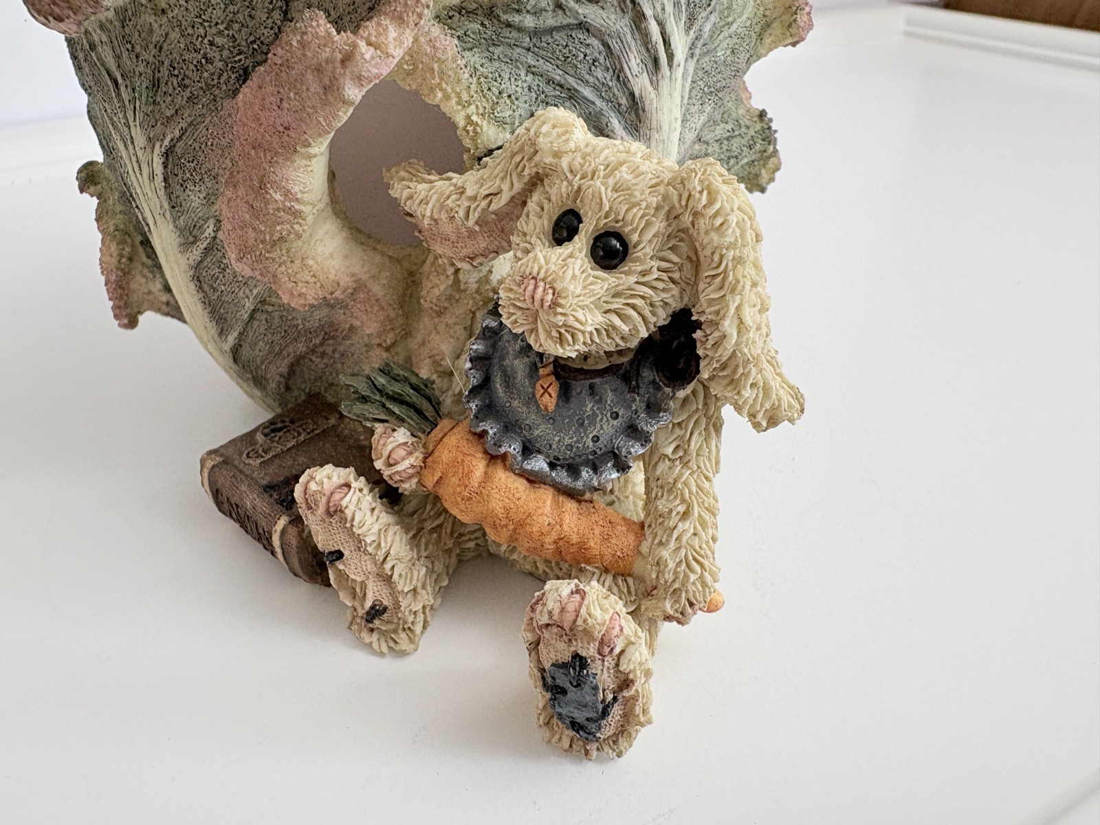 Boyds Bears & Friends #27750 Daphine...in the Cabbage Patch Votive Hldr -Retired