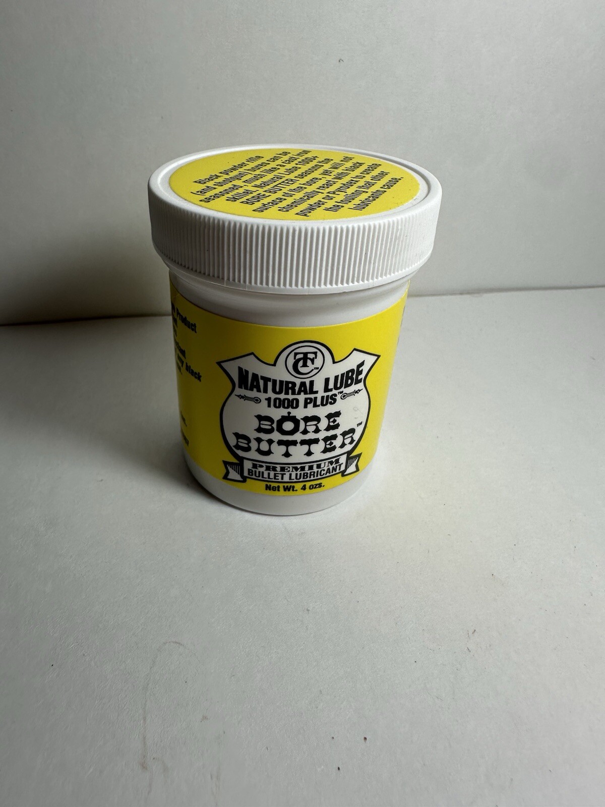 Natural Lube Thompson Center  Bore Butter- Muzzleloader Barrels (new Old Stock)