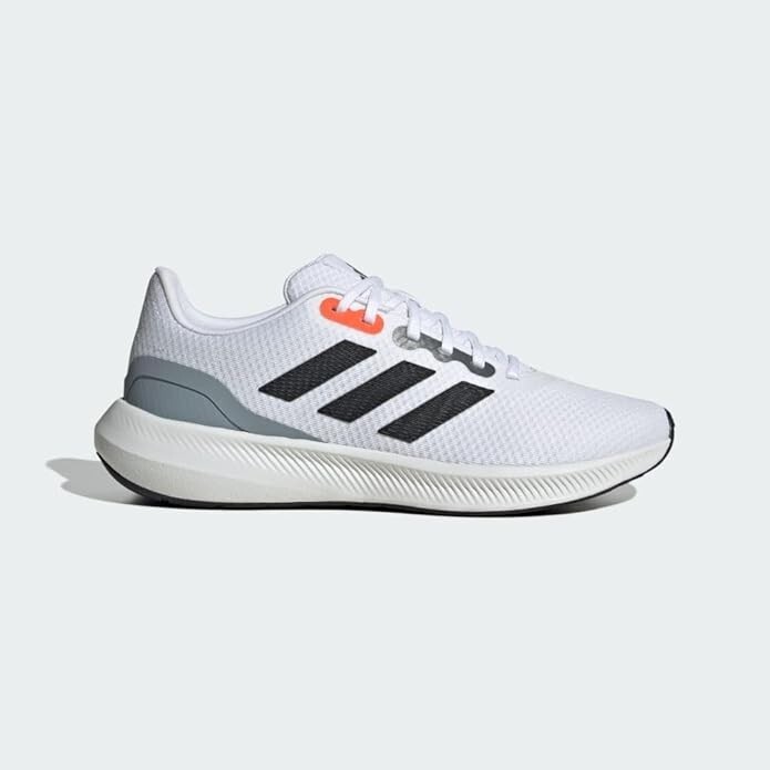 Adidas Mens Runfalcon 3 White Running Shoes Size 10