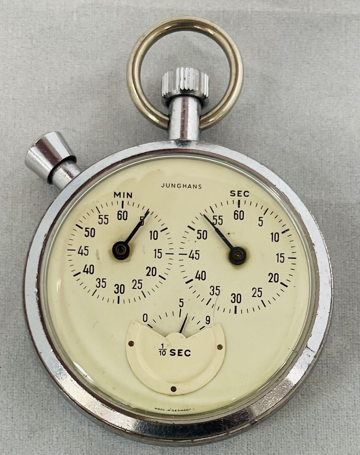 Vintage Junghans Process Time 1/10 Stopwatch …TJ066