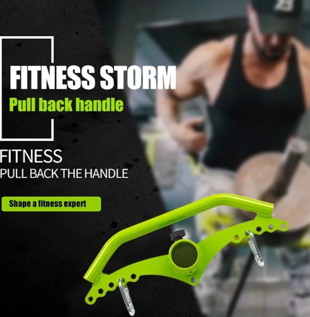 Adjustable Lat Pull Down Bar Cable Machine Landmine Barbell Attachments for Gym