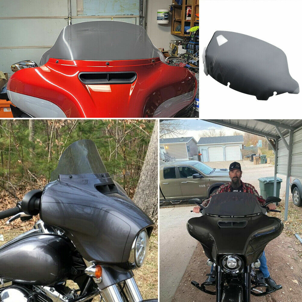 10.5" Windshield Windscreen For Harley Electra Street Glide 2014 15 - 2022