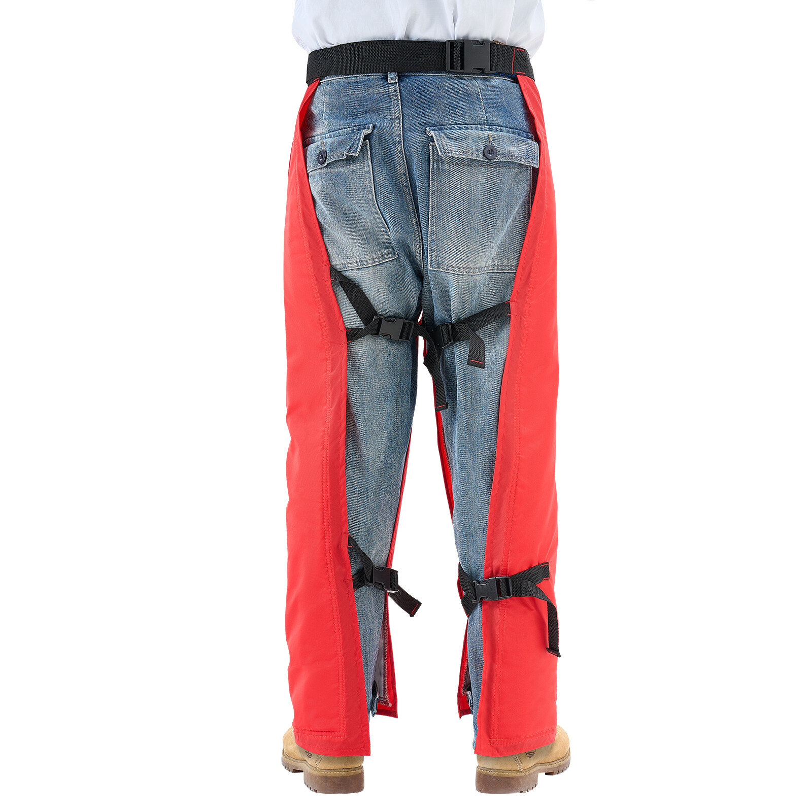 Chainsaw Chaps 34.2" Apron Style Forestry Chainsaw Safety Chaps Class C Small
