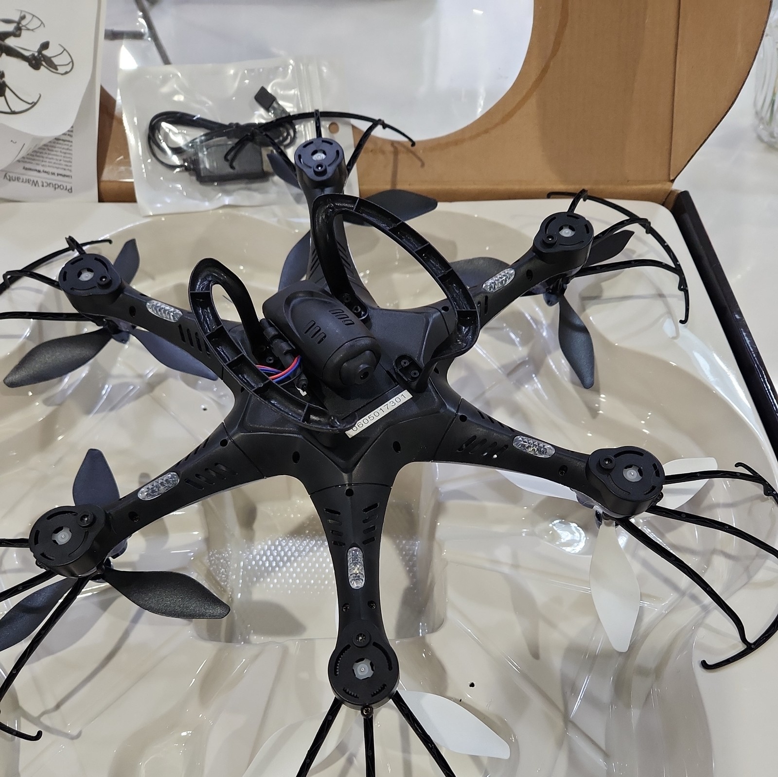Sky Rider Eagle Pro 6 Rotor Drone With WiFi Camera Remote Control 360° Flips