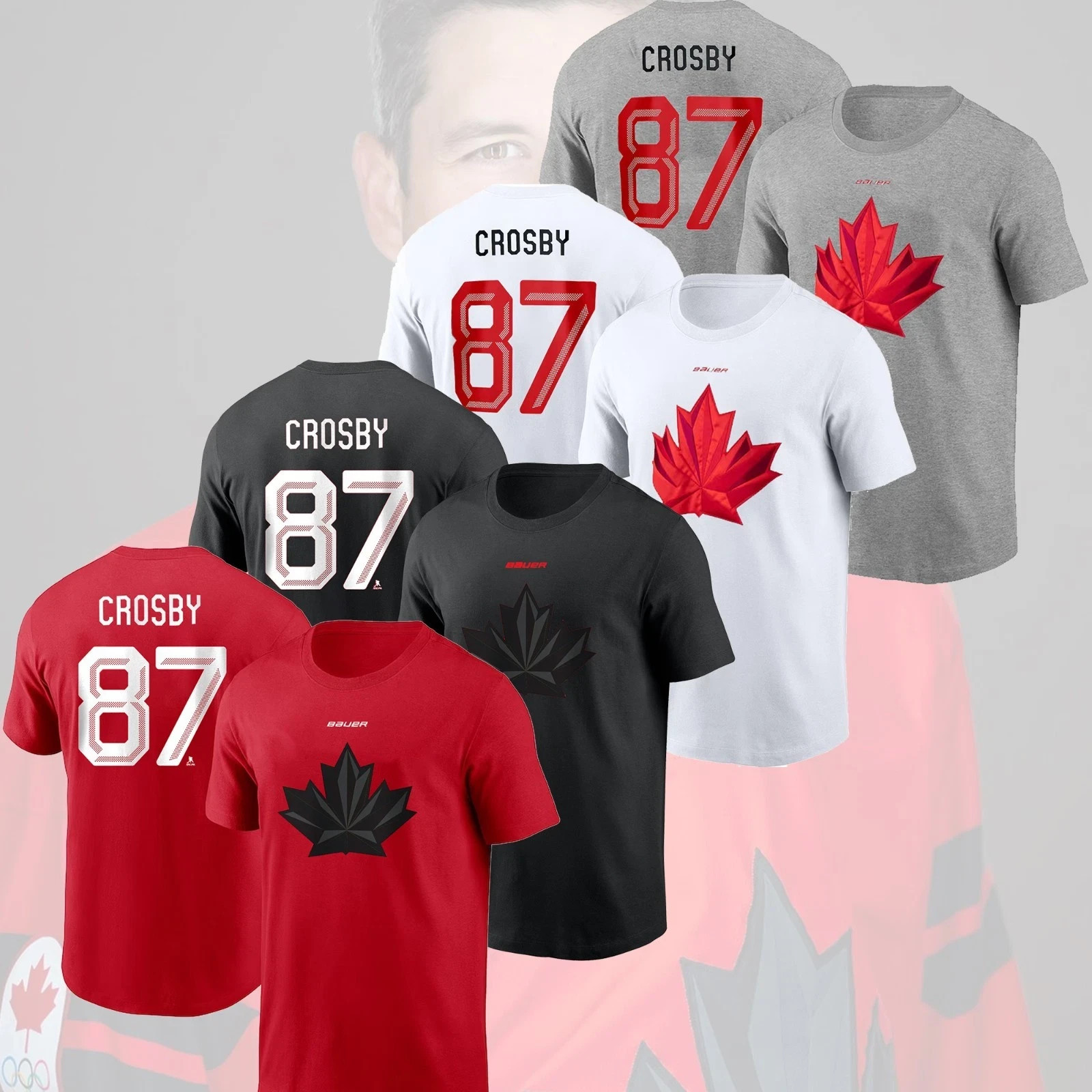 HOT SALE - Sidney Crosby #87 Hockey Canada Team 2026 Player Name & Number Gift