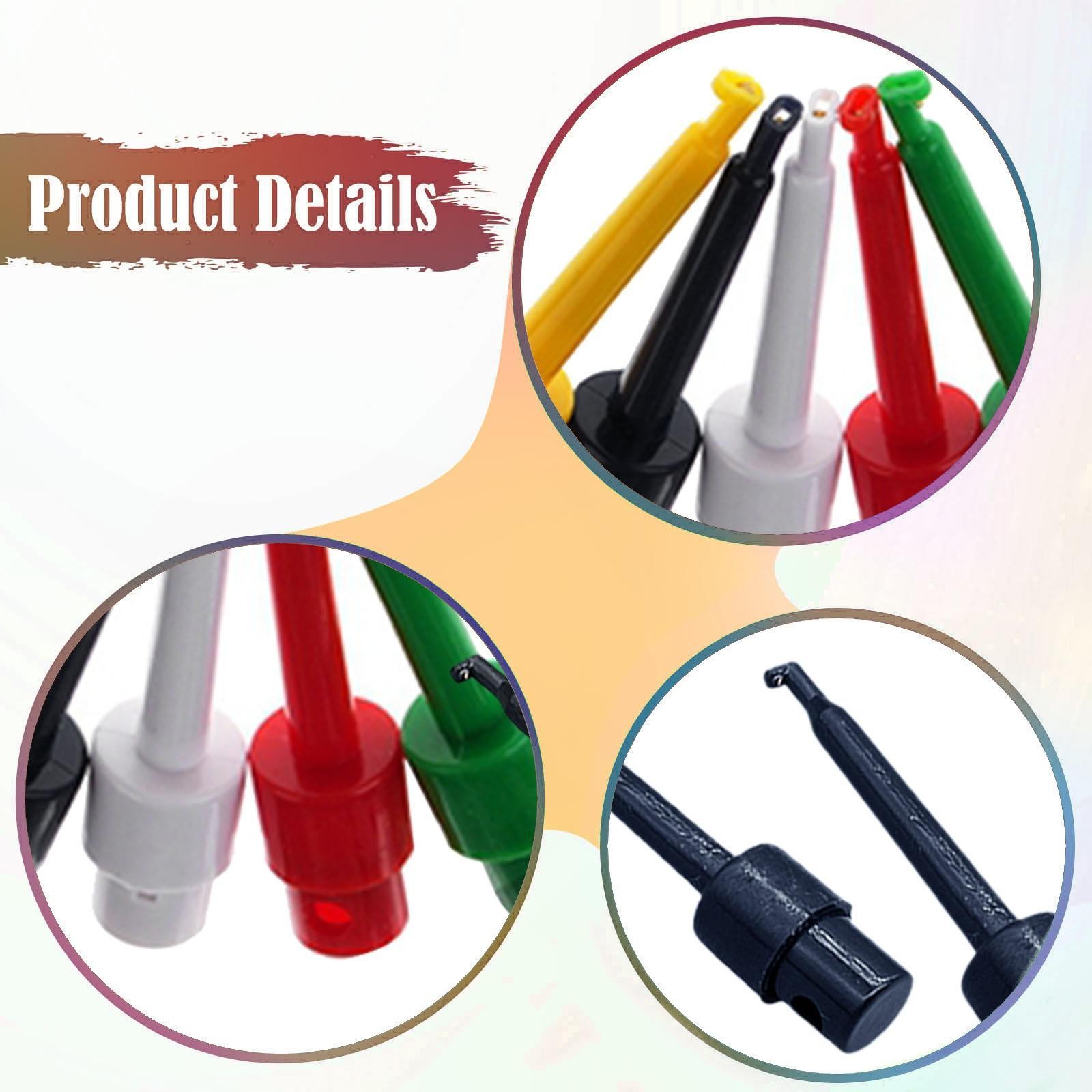 12x Fishing Lure Display Clips Alloy Portable Equipment Part Sturdy for Fly