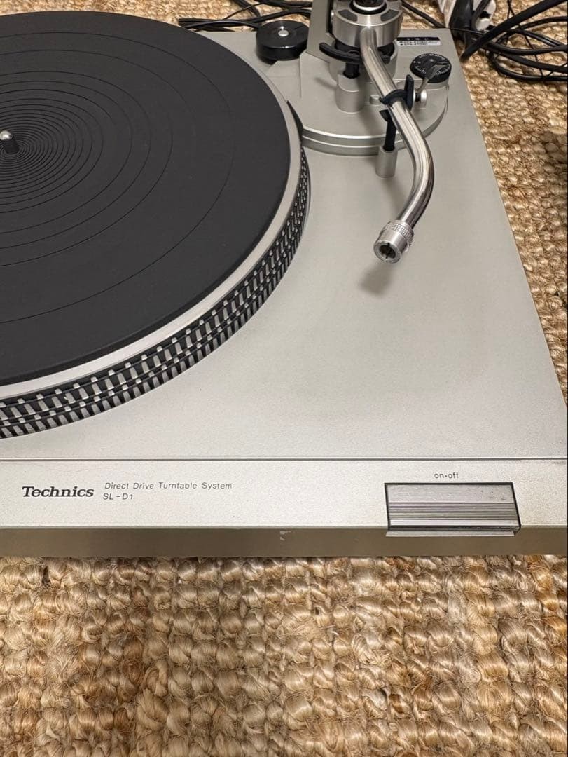 Technics SL-D1 Direct Drive Manual Turntable Tested Working Japan