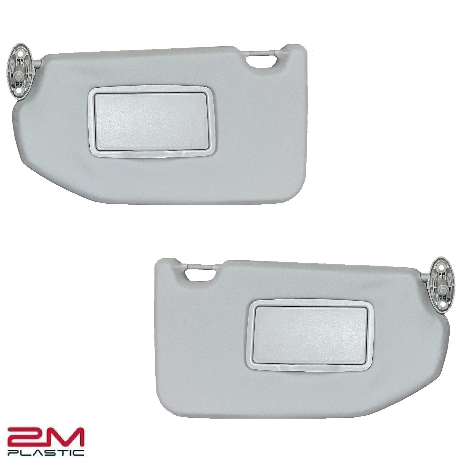 Sun Visor For Ford Ecosport Set Left + Right Sides Gray 2018-2021 OE Quality