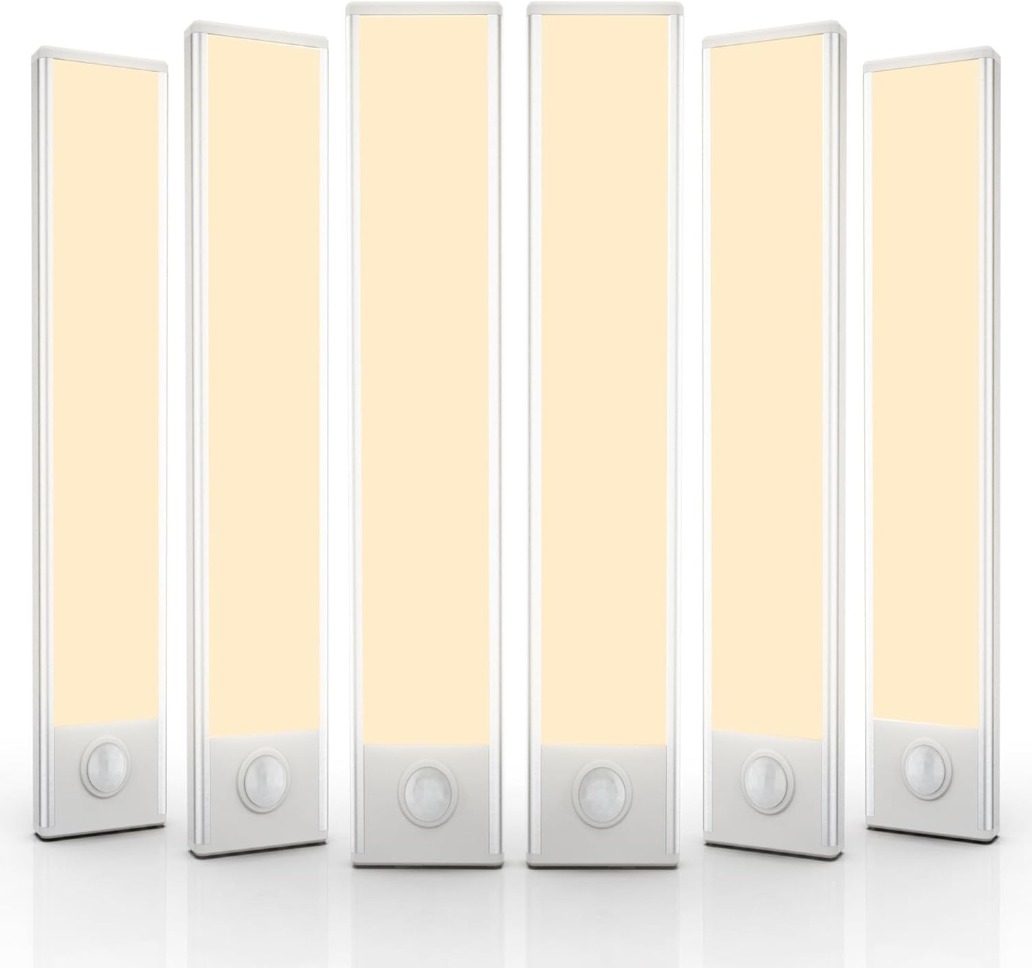6 Pack Under Cabinet Lights Wireless 32 LED Motion Sensor Light Indoor