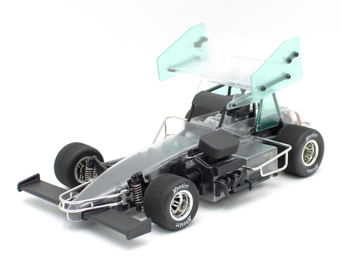 1RC Racing Super Modified 1/18 Brushless RTR 2WD Oval Racer (Clear) [1RC1152]